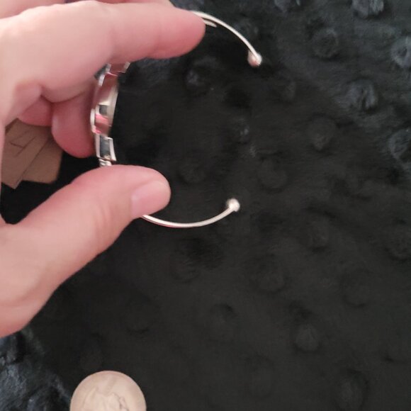 Item #W34 Ladies Watch Cuff style Blue Face PL331S - Picture 5 of 5